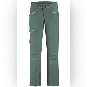 Arc'teryx Women’s Shashka Stretch Pants with Adjustable Belt in Green